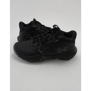 Unisex Under Armour Lockdown 7 Black Metallic Shoes 3028512-003 Size 9.5M 11W